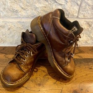 Vintage Dr Martens Air Wair 8542 Brown Boot Size 8